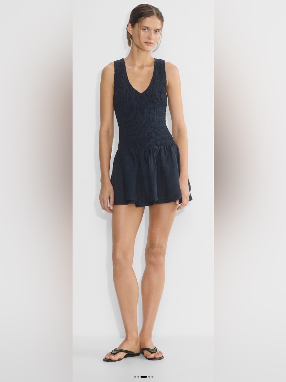 Aritizia Upstate Dress NWT xs navy